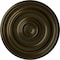 Ekena Millwork Kepler Traditional Ceiling Medallion (For Canopies up to 2 5/8"), 11 7/8"OD x 1 1/4"P, Green Gold CM12KPGGS - alternate 1